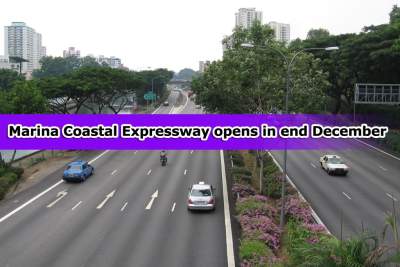 5km long Marina Coastal Expressway set to open from end December