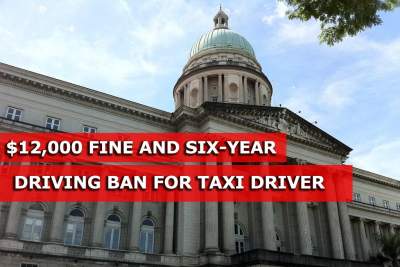 Cab driver slapped with driving ban and fine