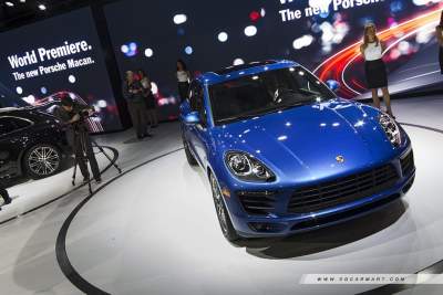 Porsche Macan makes world premiere at L.A. Auto Show