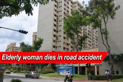 Elderly lady hit and killed by taxi