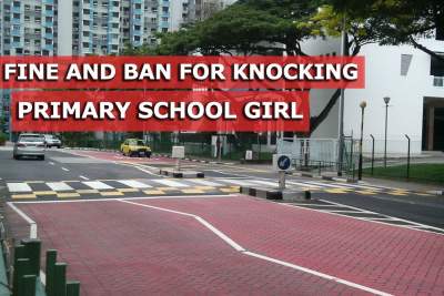 Motorcyclist gets fine and ban for knocking primary school girl