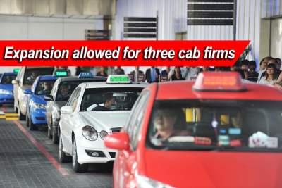 Three cab companies to expand next year