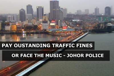 Johor police on the lookout for errant Singaporean drivers