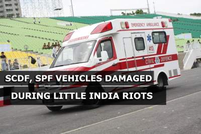Mob turned violent and attacked emergency vehicles at last night's riots