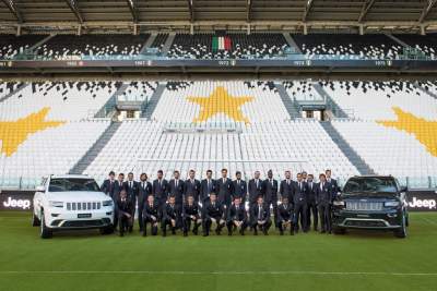 Jeep Grand Cherokee Summit delivered to Juventus