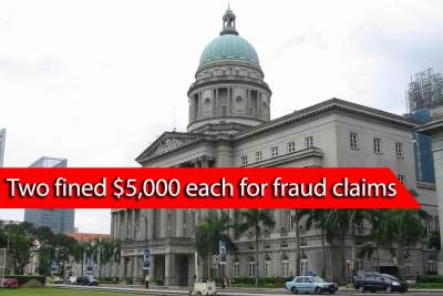Two fined for fake insurance payout from scam accident