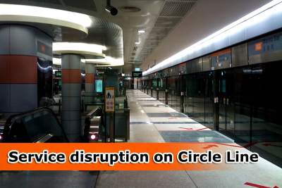 Service disruption on Circle Line