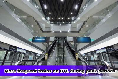Trains to run more frequently on DTL1