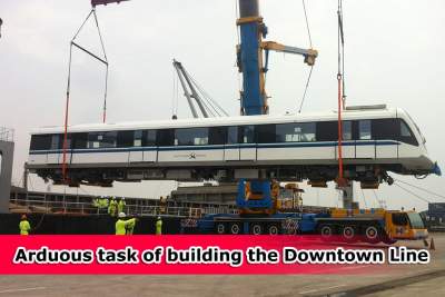 Challenges in building the Downtown Line