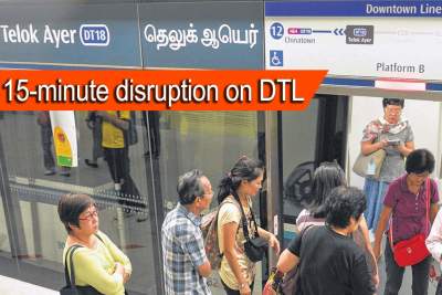 Downtown Line faces slight hiccup on first day of operations