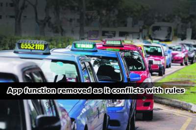 GrabTaxi's rewards function will be removed as it conflicts with rules