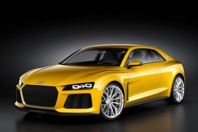 Volume non-hybrid sports car from Audi Sport quattro concept