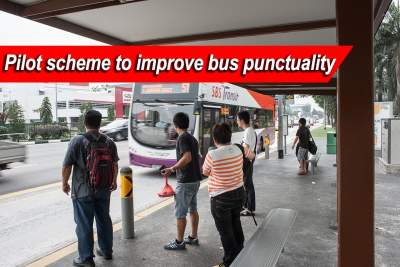 Carrot-and-stick scheme to improve bus punctuality starts next month