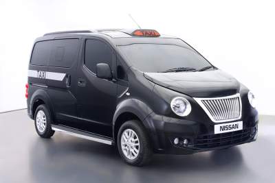 Nissan unveils the new face of its taxi for London
