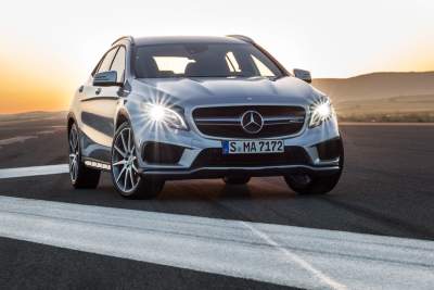 Mercedes-AMG rigorously continues its product initiative with the GLA 45 AMG