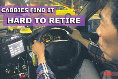 Grief and loss often felt by cabbies who retire