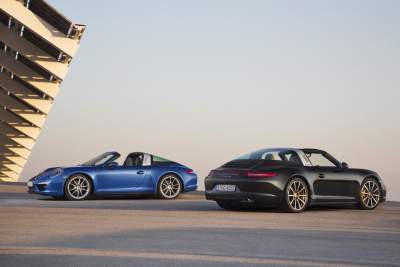 Powered Targa roof combines style of coupe with open top motoring