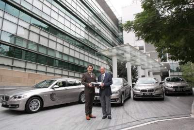 BMW appointed to sponsor 5 Series for Global Young Scientists Summit@One-North
