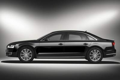 The new Audi A8 L Security offers supreme protection for fitting passengers