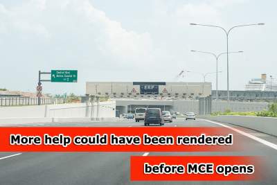 Motorists could have been better assisted before MCE opens