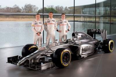 McLaren Mercedes reveals its 2014 challenger - the MP4-29