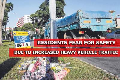 Residents fear for safety in light of increasing number of heavy vehicles