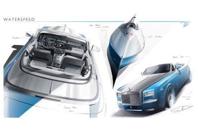 Rolls-Royce Motor Cars previews bespoke Waterspeed collection