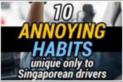 10 annoying habits unique only to Singaporean drivers