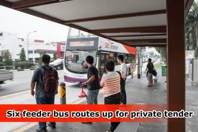 LTA calls tender for six short feeder bus services