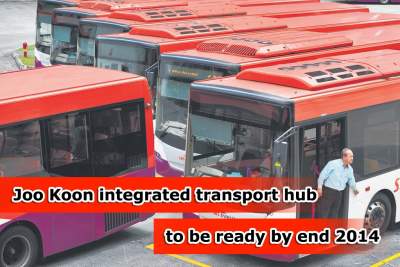 Integrated transport hub at Joo Koon will be completed by end of this year