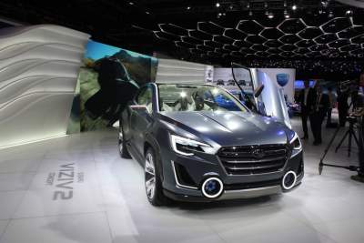Subaru unveils Viziv 2 Concept at Geneva Motor Show