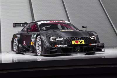 Audi unveils its new DTM Championship winning car at Geneva