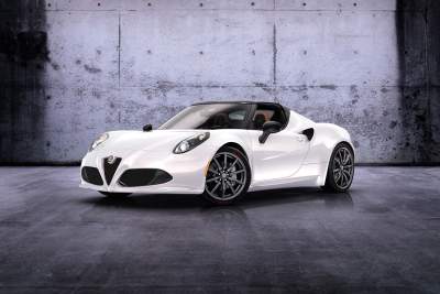 Alfa Romeo 4C Spider Concept unveiled at Geneva Motor Show