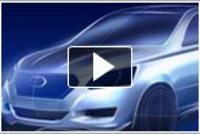 Revived Datsun reveals sketches of production model for Russia