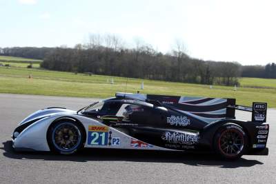 Successful test of Strakka Racing's DOME S103