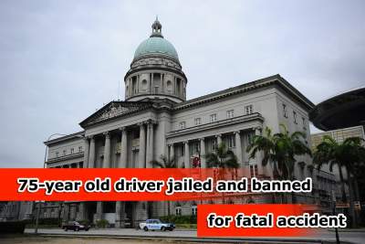 75-year old driver jailed and banned for causing death