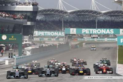 Hamilton and Rosberg deliver a one-two finish for Mercedes