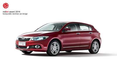 Red Dot Design award goes to Qoros 3 Hatch