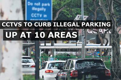 LTA installs CCTV cameras at 10 locations to deter illegal parking