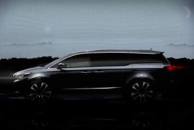 All new Kia Sedona image released