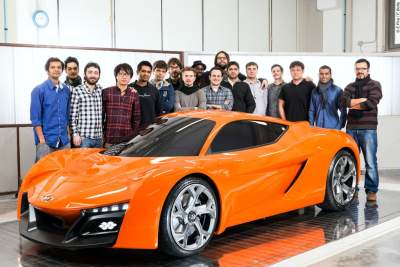 Hyundai PassoCorto sports coupe concept showcased at IED Milan Campus