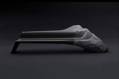 The Onyx sofa is the first piece in Peugeot's custom furniture collection