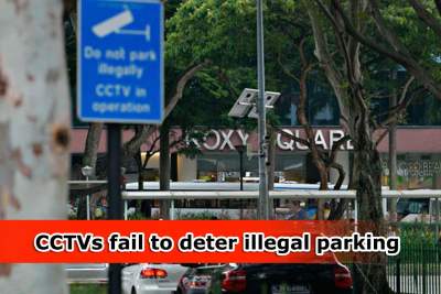 CCTVs have limited effectiveness in curbing illegal parking