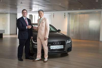 Dick Lee named brand ambassador for Audi Singapore