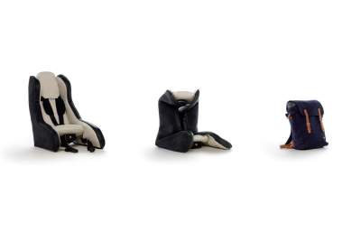 Volvo has unveiled an Inflatable Child Seat Concept