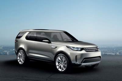 Land Rover revealed its Discovery Vision Concept SUV in New York