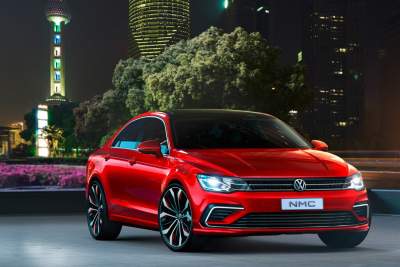 Styling of new Volkswagen Sedan concept offers exciting look for the marque