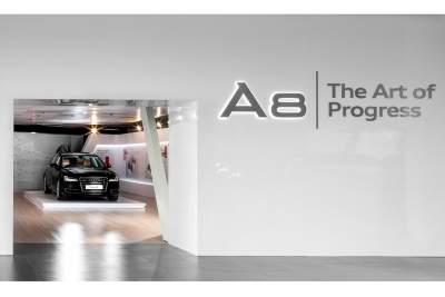 The new Audi A8 arrives in Singapore for exclusive customer preview