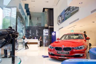 BMW Alpina-exclusive showroom opens in Singapore