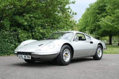 Rolling Stones rock star's Ferrari Dino to head to auctions